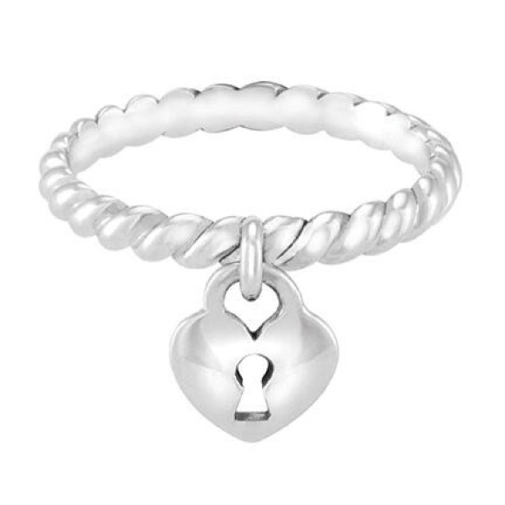 Chamilia Sterling Silver Stackable Heart Ring NEW